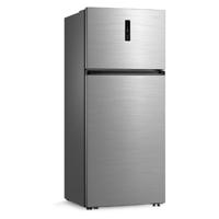 Midea 723L Gross Capacity Double Door Refrigerator With Control Panel, Smart Sensor, Electronic Control, Inverter Quattro, Silver