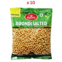 Haldirams Boondi Salted 200gm - Pack Of 10