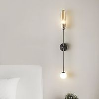 LED Wall Lights Long Strip 86cm Candle Design Modern Indoor Metal Wall Lamps Wall Sconces Warm Neutral White 3000K Bedroom Wall Sconces Lightinthebox - thumbnail