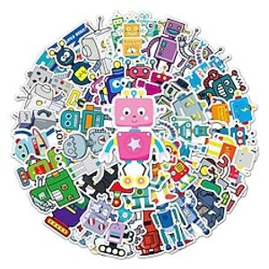 50pcs Animal Stickers for Student Notebook Gifts Waterproof Self-adhesive Cartoon for Women Men Girls Lightinthebox