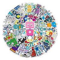 50pcs Animal Stickers for Student Notebook Gifts Waterproof Self-adhesive Cartoon for Women Men Girls Lightinthebox - thumbnail