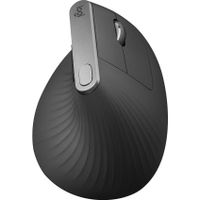 Logitech MX Vertical Advanced Ergonomic Mouse, Wireless via Bluetooth or Included USB Receiver Rechargeable Graphite