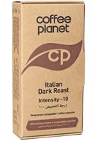 Coffee Planet Italian Dark Roast Compostable Coffee Capsules, 50 gms