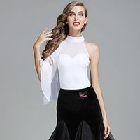 Ballroom Dance Top Lace Women's Performance Training Silk Lightinthebox Ballroom Dance Top Lace Women's Performance Training Silk Lightinthebox