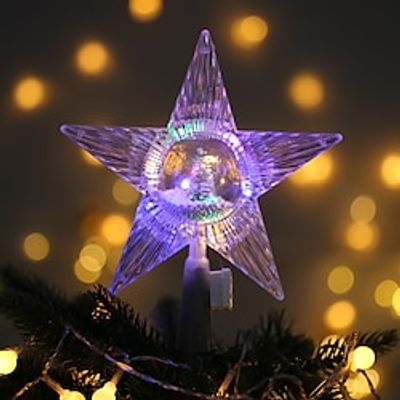 Christmas Decorations Christmas Glowing Tree Top Star Christmas Tree Decorative Decoration Small Ornaments Lightinthebox