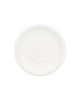 Cosmoplast Round Flower Pot 6 Inch Tray White Cosmoplast Round Flower Pot 6 Inch Tray White