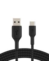 Belkin Boost Charge Braided USB-C to USB-A Cable 2 Meter Black