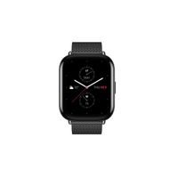 Zepp E Square Smart Watch A1958 | Special Edition Metallic Strap | Metallic Black