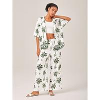 Summer Vacation Floral Loose Two-Piece Set