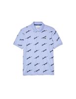 Lacoste Live Standard Fit Print Cotton Piqué Polo Shirt - thumbnail