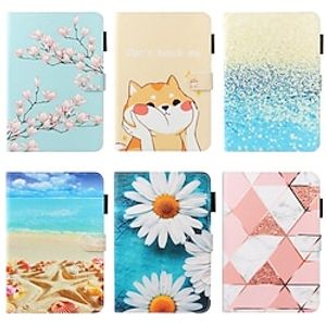 Tablet Case Cover For Apple iPad 10.2'' 9th 8th 7th iPad Air 3rd iPad mini 6th 5th 4th Card Holder with Stand Full Body Protective Graphic TPU PU Leather Lightinthebox