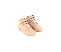 Girls Freestyle Hi Shoes  Bare Beige/White - thumbnail