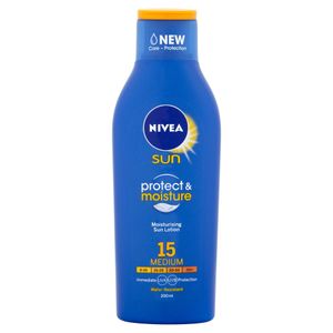 NIVEA Protect & Moisture Sun Lotion SPF15 200Ml