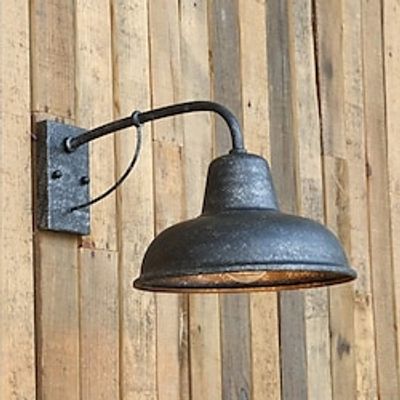 Outdoor Waterproof Iron Wall Lamp Bronze Vintage Industrial Wall Lamp Semi-Gloss Finish for Corridor Bar Cafe Restaurant Terrace Garden Home Decoration Wall Lamp miniinthebox