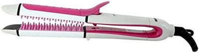 Geepas 2 in 1 Hair Curler/Ceramic plate, GH8721