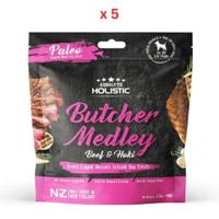 Absolute Holistic Air Dried Dog Diet Lamb & Duck Pack Of 5