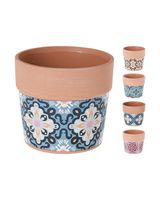 Koopman Flowerpot Terracotta 11cm Assorted 1 Piece