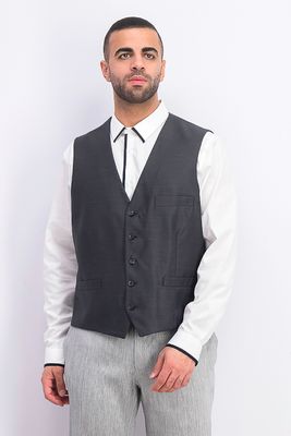 Mens Concepts Royce Vest Dark Grey Mens Concepts Royce Vest Dark Grey