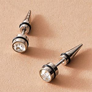 Men's Earrings Classic Gothic Classic Rock Gypsy Hip Hop Earrings Jewelry Silver For Halloween Street Sport Date Vacation 1 Pair Lightinthebox