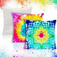 3PCS White Tie Dyed Pillowcases Tie Dyed Blank Pillowcases Customized Pillowcases Cotton White Pillowcases Lightinthebox