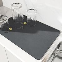 Wash Basin Drain Pad Absorbent Faucet Mats Thickened Durable Coasters Bathroom Washstand Splash Soft Rug Mildew Proof Damping Lightinthebox Wash Basin Drain Pad Absorbent Faucet Mats Thickened Durable Coasters Bathroom Washstand Splash Soft Rug Mildew Proof Damping Lightinthebox