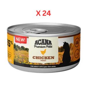 Acana Premium Chicken Pate Cat Wet Food - 85G Pack Of 24