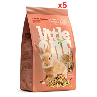 Little One Food For Junior Rabbits 900G (Pack Of 5)