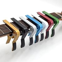 High Quality Aluminium Alloy Metal Guitar Capo Quick Change Clamp Key Acoustic Classic Guitar Capo Tone Adjusting Guitar Parts miniinthebox - thumbnail