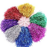 Pack of Pompoms Accessories for Costumes Cheerleaders Fans Theme Party Fancy Dress and Stag Party Lightinthebox - thumbnail