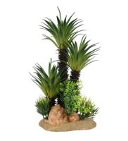 Aqua D'Ella Sago Palm Aquarium Décor - 22X11X30CM