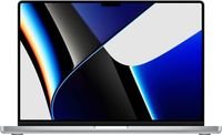 Apple MacBook Pro (2021), 16-Inch with M1 Pro 10-Core CPU, 16-Core GPU, 16GB Memory, 512GB SSD, MK1E3, Silver English Keyboard, Apple Warranty