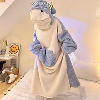Adults' Kigurumi Pajamas Nightwear Camouflage Shark Animal More Costumes Animal Onesie Pajamas One Piece polyester fibre Cosplay For Men and Women Masquerade Animal Sleepwear Cartoon miniinthebox - thumbnail