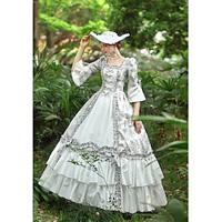 Victorian Vintage Inspired Medieval Dress Party Costume Prom Dress Princess Shakespeare Women's Ball Gown Halloween Party Evening Party Stage Dress Lightinthebox
