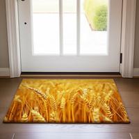 Ears of Wheat Doormat Non-Slip Oil Proof Rug Indoor Outdoor Mat Bedroom Decor Bathroom Mat Entrance Rug Door Mat Lightinthebox