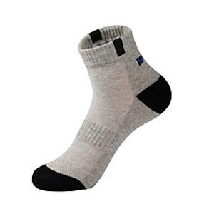 Men's Socks Mixed Color  Sports and Outdoors Socks Medium Athleisure Blue 1 Pair Lightinthebox