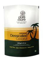 Pure & Sure Organic Desicated Coconut - 250g