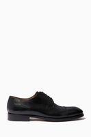 Brogue Derby Shoes in Leather Brogue Derby Shoes in Leather