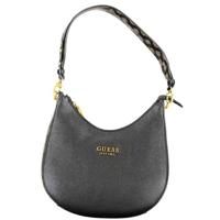 Guess Jeans Black Polyethylene Handbag - GU-23435