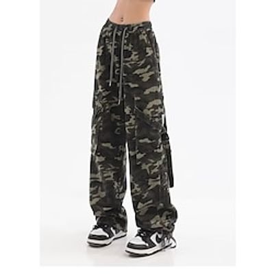 Women's Cargo Camo Camouflage Pants Pants Trousers Full Length Fashion Streetwear Street Daily Grey Green M L Fall Winter Lightinthebox Women's Cargo Camo Camouflage Pants Pants Trousers Full Length Fashion Streetwear Street Daily Grey Green M L Fall Winter Lightinthebox