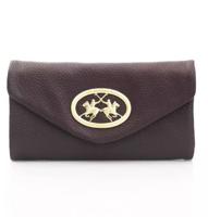 La Martina Sleek Elegance Leather Wallet - LA-22966