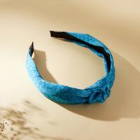 Printed Hairband with Knot Detail
