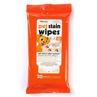 PetKin Pet Stain Wipes - 20ct