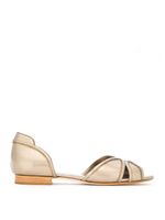 Sarah Chofakian leather ballerinas - Metallic - thumbnail