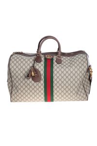 Ophidia Beige Fabric Travel Bag