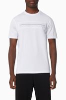 Upside Down Logo T-shirt in Cotton Jersey - thumbnail