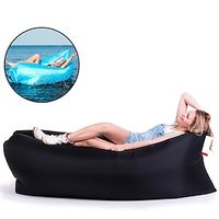 Portable Lazy Inflatable Sofa Outdoor Indoor Can Receive Air Bed Fast Folding Sofa Bed Lunch Break Bed Lightinthebox - thumbnail