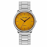 Koolsants Ladies Simple Girl Stainless Steel Band with Simple Mirror Quartz Watch Analog Watches Ornaments Lightinthebox - thumbnail