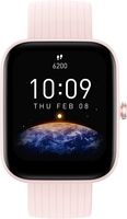 Amazfit BIP 3 Pro Sport Smart Watch, Pink - thumbnail