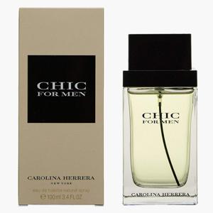 Carolina Herrera Chic Eau de Toilette Natural Spray for Men - 100 ml