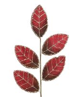 Homesmiths Christmas Spray Polyester Velvet Glitters Oxblood